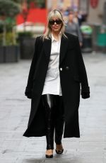 ASHLEY ROBERTS Leaves Global Radio in London 11/09/2022