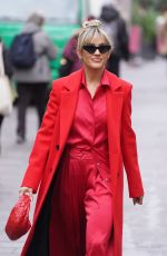 ASHLEY ROBERTS Leaves Global Radio in London 11/24/2022