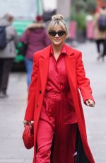 ASHLEY ROBERTS Leaves Global Radio in London 11/24/2022