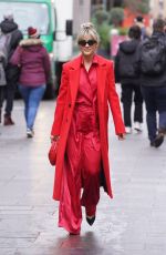 ASHLEY ROBERTS Leaves Global Radio in London 11/24/2022