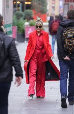 ASHLEY ROBERTS Leaves Global Radio in London 11/24/2022