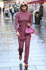 ASHLEY ROBERTS Leaves Global Studios in London 11/16/2022
