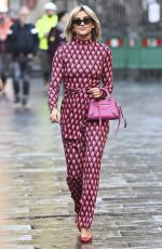 ASHLEY ROBERTS Leaves Global Studios in London 11/16/2022