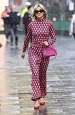 ASHLEY ROBERTS Leaves Global Studios in London 11/16/2022