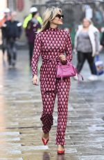 ASHLEY ROBERTS Leaves Global Studios in London 11/16/2022