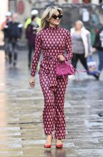 ASHLEY ROBERTS Leaves Global Studios in London 11/16/2022