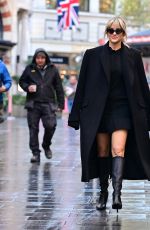 ASHLEY ROBERTS Leaves Global Studios in London 11/22/2022
