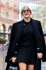 ASHLEY ROBERTS Leaves Global Studios in London 11/22/2022