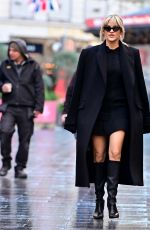 ASHLEY ROBERTS Leaves Global Studios in London 11/22/2022