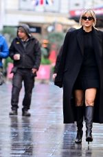 ASHLEY ROBERTS Leaves Global Studios in London 11/22/2022