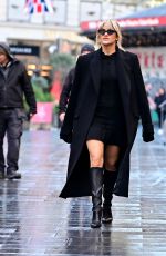 ASHLEY ROBERTS Leaves Global Studios in London 11/22/2022