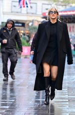 ASHLEY ROBERTS Leaves Global Studios in London 11/22/2022