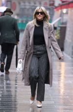 ASHLEY ROBERTS Leaves Heart Breakfast Studios in London 11/21/2022