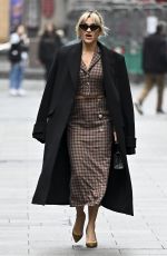 ASHLEY ROBERTS Leaves Heart FM Breakfast Show in London 11/14/2022
