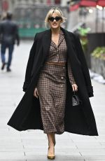 ASHLEY ROBERTS Leaves Heart FM Breakfast Show in London 11/14/2022