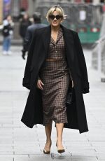 ASHLEY ROBERTS Leaves Heart FM Breakfast Show in London 11/14/2022