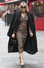 ASHLEY ROBERTS Leaves Heart FM Breakfast Show in London 11/14/2022
