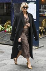 ASHLEY ROBERTS Leaves Heart FM Breakfast Show in London 11/14/2022