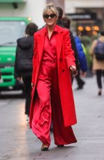 ASHLEY ROBERTS Leaves Heart FM Breakfast Show in London 11/24/2022