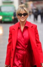 ASHLEY ROBERTS Leaves Heart FM Breakfast Show in London 11/24/2022