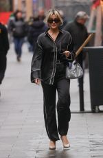 ASHLEY ROBERTS Leaves Heart Radio in London 11/29/2022