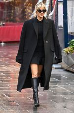 ASHLEY ROBERTS Out in London 11/22/2022