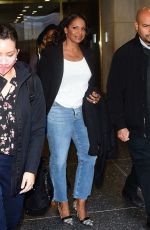 AUDRA MCDONALD Leaves Today Show in New York 11/02/2022