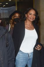AUDRA MCDONALD Leaves Today Show in New York 11/02/2022