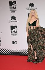 AVA MAX at MTV Europe Music Awards 2022 at PSD Bank Dome 11/13/2022