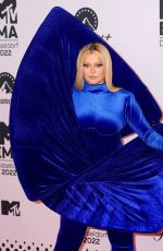 BEBE REXHA at MTV Europe Music Awards 2022 at PSD Bank Dome 11/13/2022