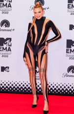 BECCA DUDLEY at MTV Europe Music Awards 2022 at PSD Bank Dome 11/13/2022