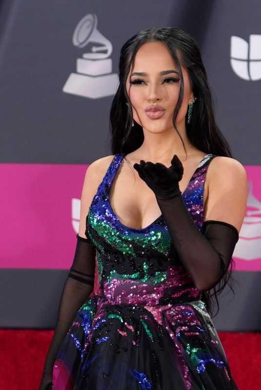 BECKY G at 3rd Annual Latin Grammy Awards in Las VVegas 11/17/2022