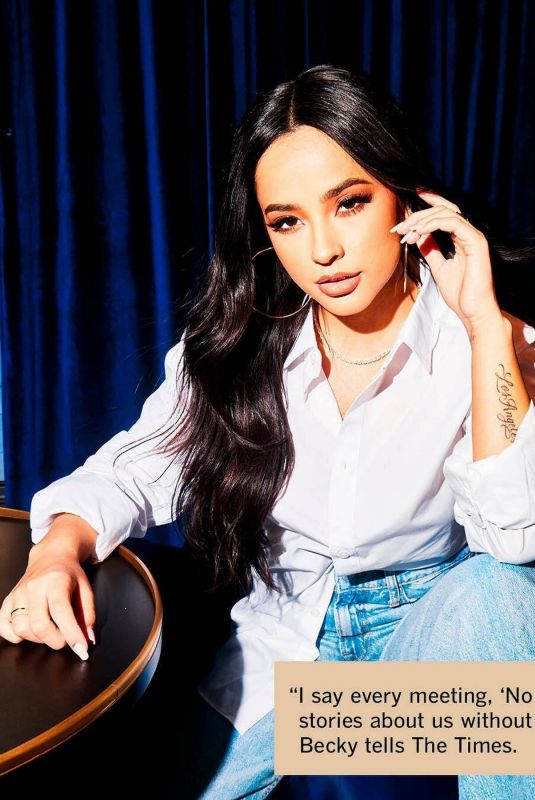 BECKY G for Los Angeles Times, November 2022