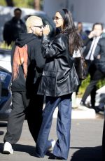 BELLA HADID Arrives at Commercial Shoot at Santa Monica Airport 11/05/2022