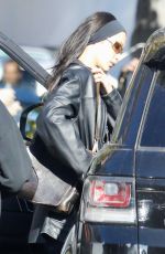 BELLA HADID Arrives at Commercial Shoot at Santa Monica Airport 11/05/2022