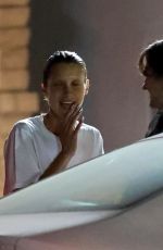 BELLA HADID Leaves a Studio in Los Angeles 11/02/2022