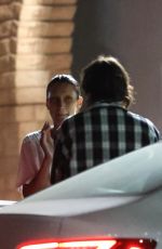 BELLA HADID Leaves a Studio in Los Angeles 11/02/2022