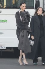 BELLA HADID on the Set of a Commercial in Malibu 11/03/2022