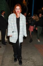 BELLA THORNE Leaves Delilah in West Hollywood 11/11/2022