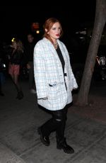 BELLA THORNE Leaves Delilah in West Hollywood 11/11/2022