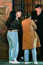 BELLA THORNE Leaves Her Hotel with Friends in New York 11/17/2022