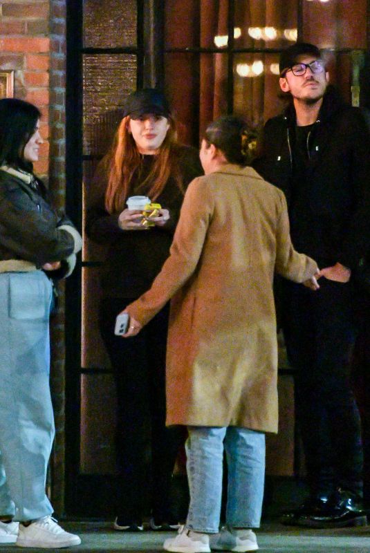 BELLA THORNE Leaves Her Hotel with Friends in New York 11/17/2022
