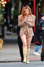 BELLA THORNE Out and About in New York 11/16/2022