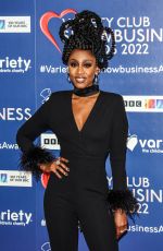 BEVERLEY KNIGHT at Variety Club Showbusiness Awards 2022 in London 11/21/2022