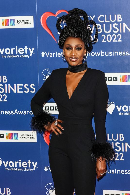 BEVERLEY KNIGHT at Variety Club Showbusiness Awards 2022 in London 11/21/2022