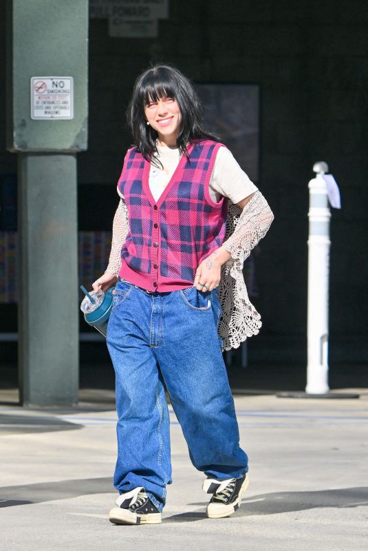 BILLI EILISH Heading to a meeting in Calabasas 11/15/2022