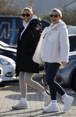 BILLIE FAIERS Out with Her Mum at Summerhill Garden Centre in Essex 11/24/2022