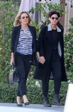 BRAUNWYN WINDHAM-BURKE and JENNIFER SPINNER Out for a Romantic Lunch in Newport Beach 11/05/2022