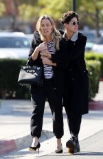 BRAUNWYN WINDHAM-BURKE and JENNIFER SPINNER Out for a Romantic Lunch in Newport Beach 11/05/2022