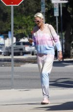 BRIGITTE NIELSEN Out and About in Los Angeles 10/27/2022